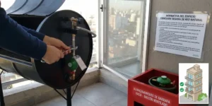 Parrilla De Tambor A Gas Con Quemador Superior 2