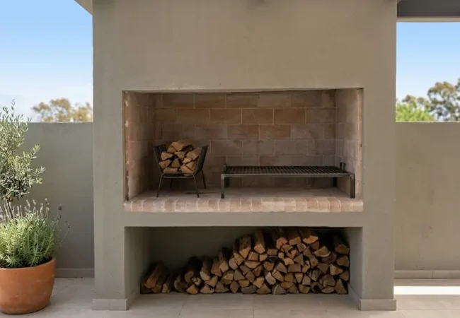 Parrilla portátil + brasero uruguayo hierro negro