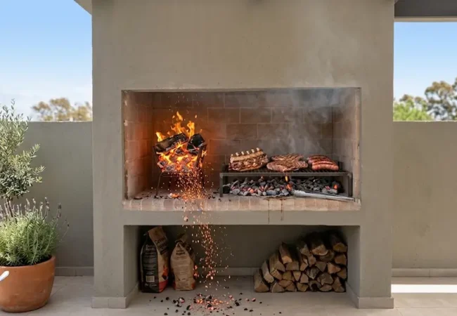 Controlá el fuego y la cocción con parrilla portátil y brasero. Generá brasas fácil y cociná parejo. Comprá ahora y mejorá tu asado.