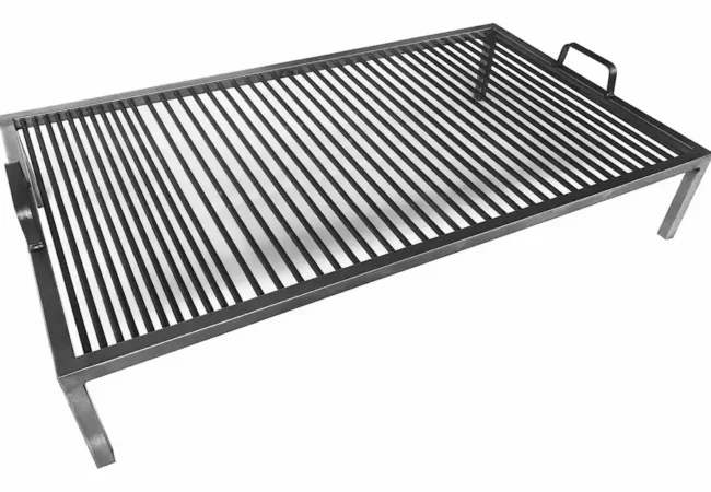 Parrilla portátil + brasero uruguayo hierro negro
