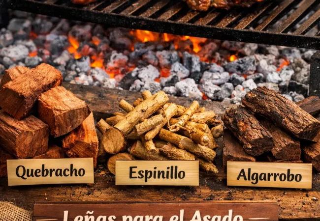 Qué leña usar para el asado: tipos de madera, diferencias y cómo elegir la mejor